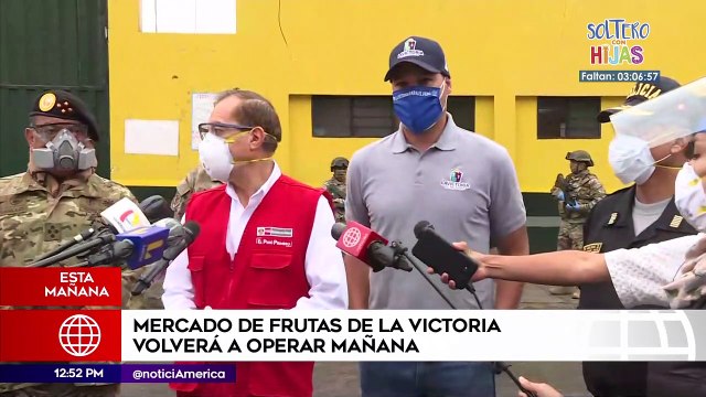 Edición Mediodía: Mercado de frutas de La Victoria volverá a operar mañana