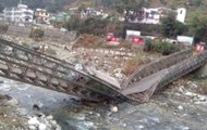 Gangotri bridge connecting Uttarkashi to China border collapses