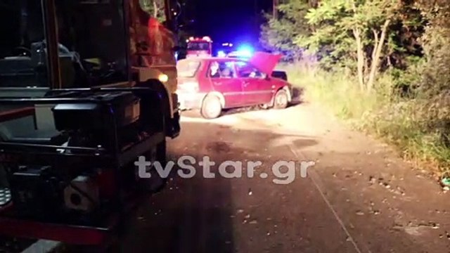 Σοβαρό τροχαίο στον δρόμο Λαμίας Στυλίδας