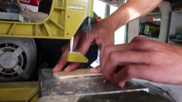 Taksici mühendisin maket tutkusu