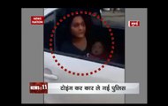 Mumbai: Traffic cops tow car with woman breastfeeding her baby