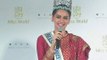 Miss World Manushi Chhillar returns home