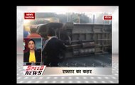 Speed News: School bus collided near Golf course metro station in Noida