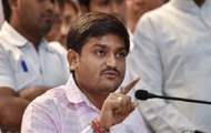 Patidars leader Hardik Patel addresses press conference from Ahmedabad today