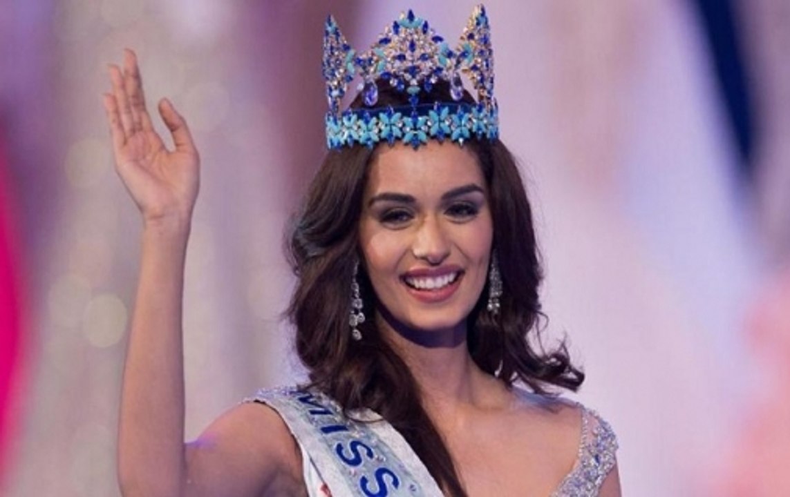 Miss World Manushi Chillar returns to India, receives grand welcome at Mumbai airport