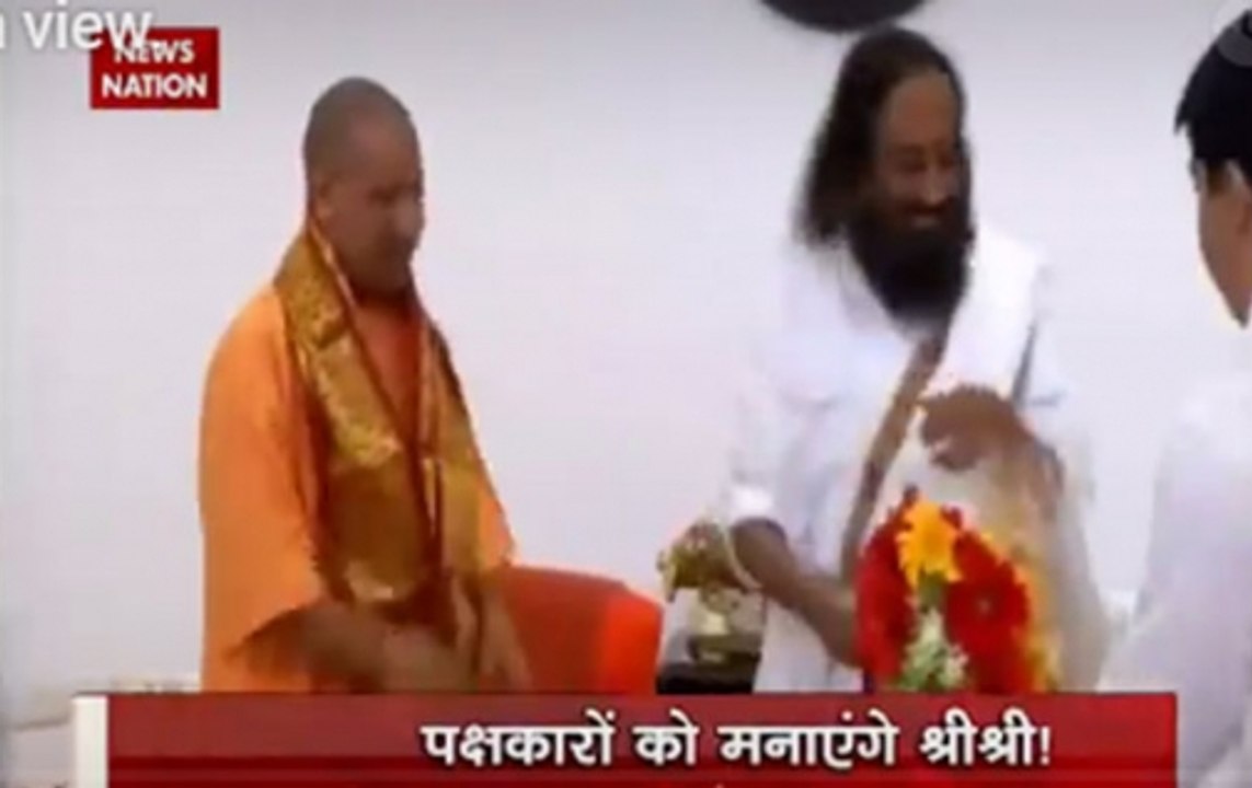 Sri Sri Ravi Shankar aims to solve Ram temple - Babri mosque dispute through talks