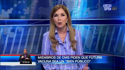 Miembros de la OMS piden que futura vacuna sea un bien público