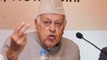 Farooq Abdullah says PoK belongs to Pakistan, talks are must to maintain peace in the valley