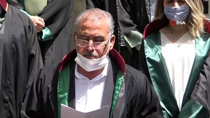 Avukatlardan saldırıya uğrayan Vefa Destek Grubuna destek