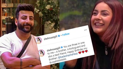 Shehnaz Gill ने भाई Shehbaz को ऐसे किया Birthday wish; Shehnaz ने Shehbaz के लिए का ये  | FilmiBeat