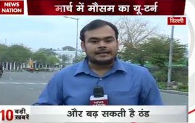 Weather change in North India, cold conditions back