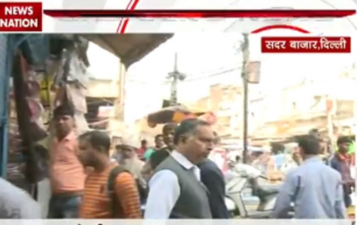 Weak security in Sadar bazaar, Delhi