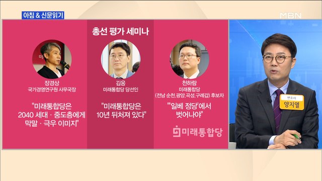 신문브리핑1 몸 낮춘 통합당, 5·18 망언 거듭 사죄…1년 전과 완전히 달랐다 외 주요기사