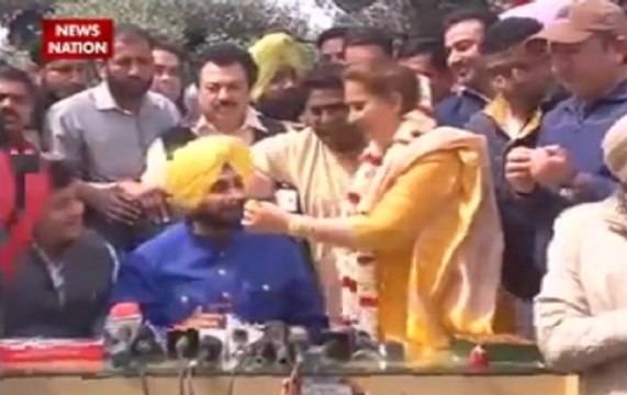 Congress's Navjot Singh Sidhu talks about role of his wife Navjot Kaur Sidhu