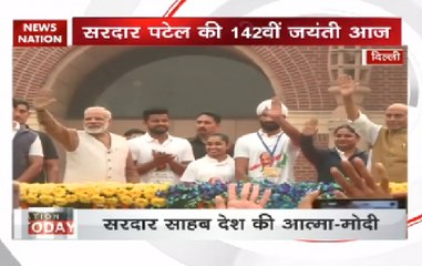 Delhi: PM Naredra Modi flags off 'Run for Unity' today