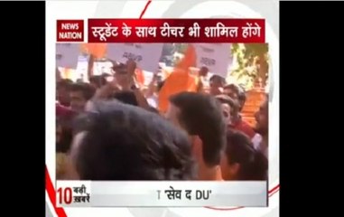 ABVP supporters to carry out DU protest march