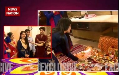 Serial Aur Cinema: Bhavika Sharma celebrates Diwali with family