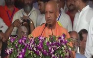 UP CM Yogi Adityanath performs aarti on the banks of Saryu river in Ayodhya