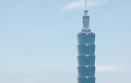Check out Taipei city through 101 metre high building
