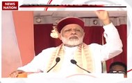 PM Narendra Modi addressing at stone laying ceremony of AIIMS in Bilaspur