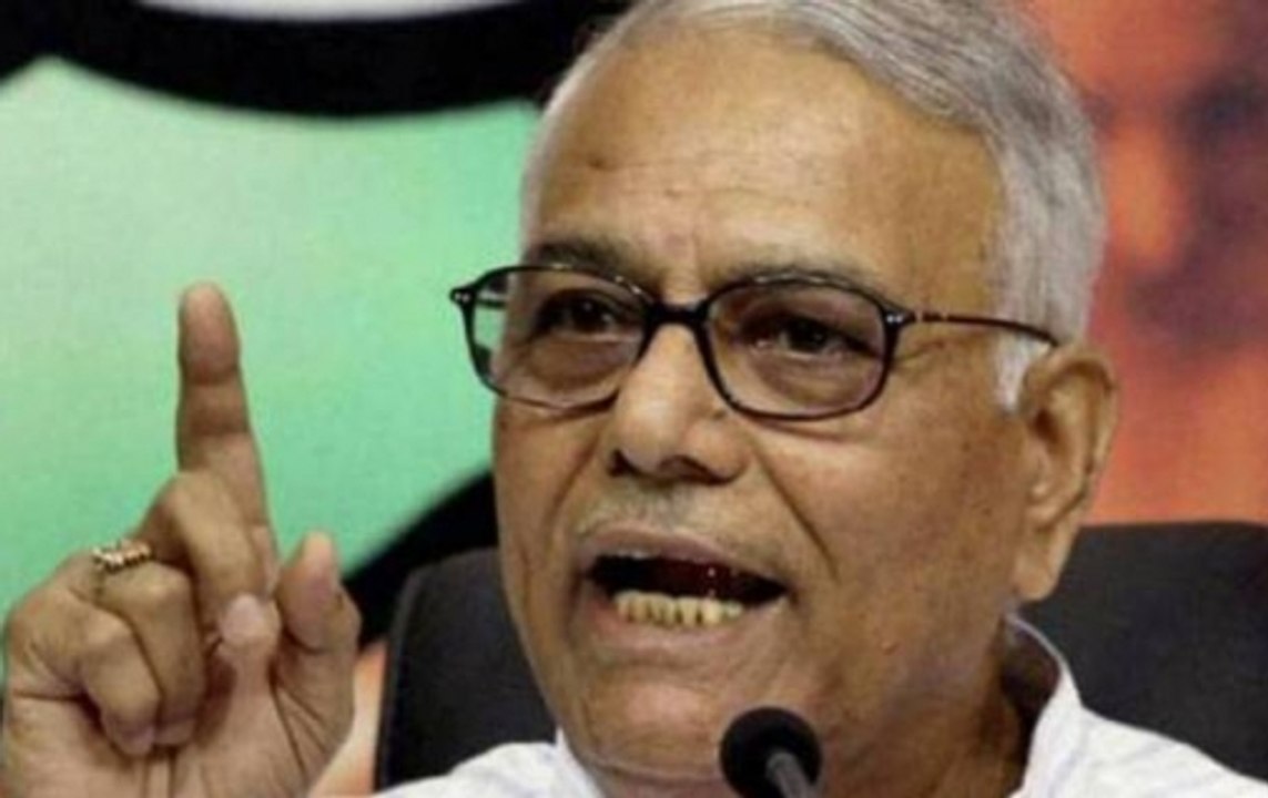 Yashwant Sinha lashes out at Modi govt; says demonetisation, GST have shoved economy into shambles