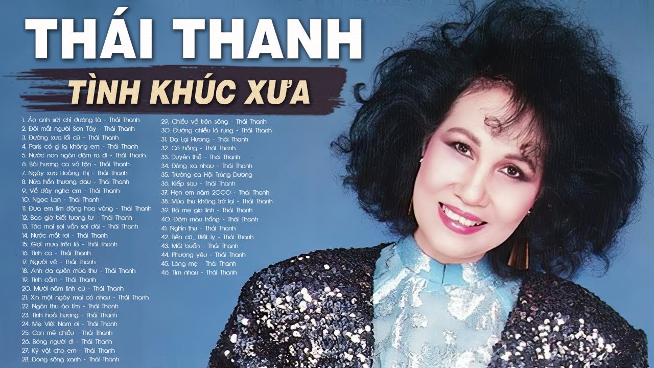 THÁI THANH - Trọn Bộ 999 Tình Khúc Xưa Hay Nhất Sự Nghiệp  - Tiếc thương tiễn một danh ca thực thụ