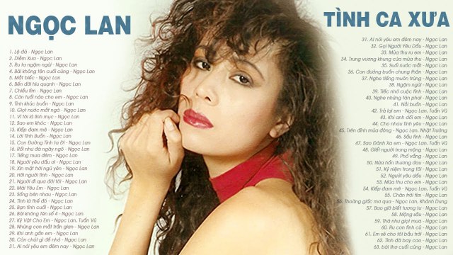 NGỌC LAN Chọn Lọc Hay Nhất Thập Niên 90 - LK Lệ Đá, Diễm Xưa - 7749 TÌNH CA XƯA Phòng Trà Sang Trọng