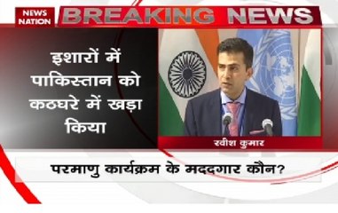 Sushma Swaraj blames Pakistan regarding North Korea's recent missile tests