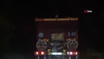 Kozan'da ormanlık alanda yangın