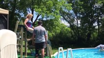 Try Not To Laugh _ Funny Situations Pool Fails _ Woa Videos Complation_