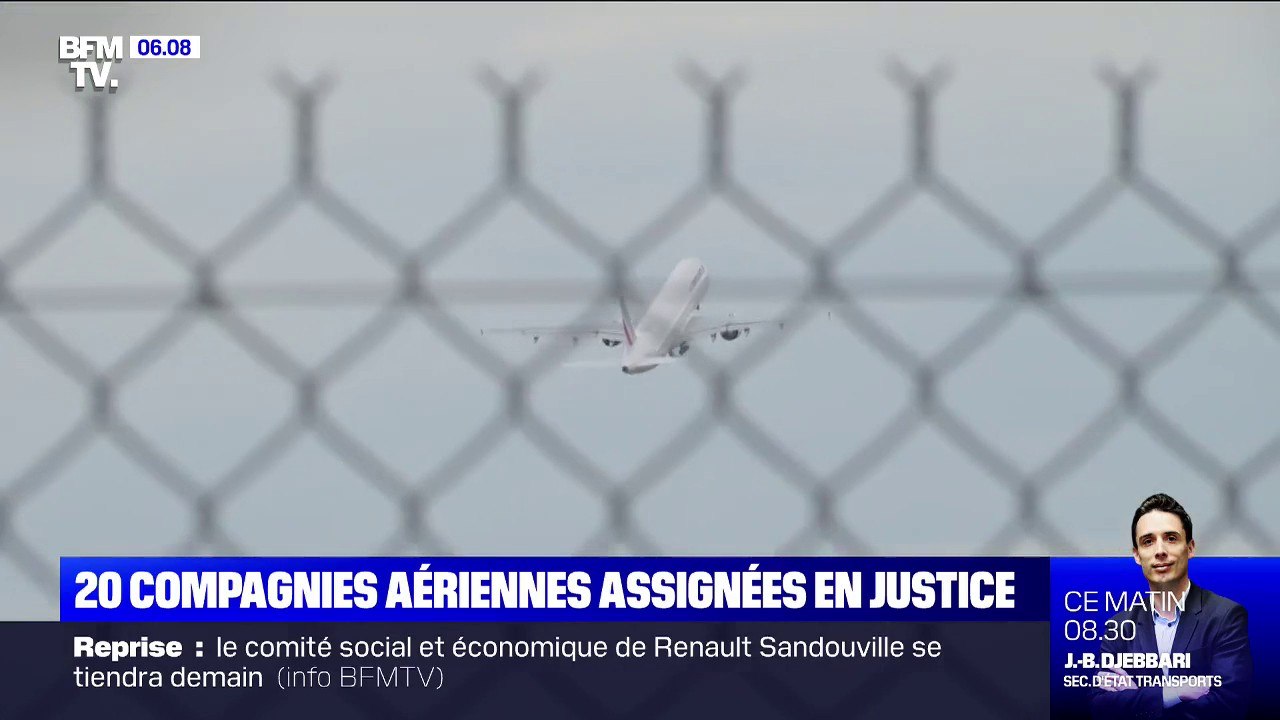 L'UFC-Que Choisir assigne en justice 20 compagnies aériennes qui ne respectent pas le remboursement des billets