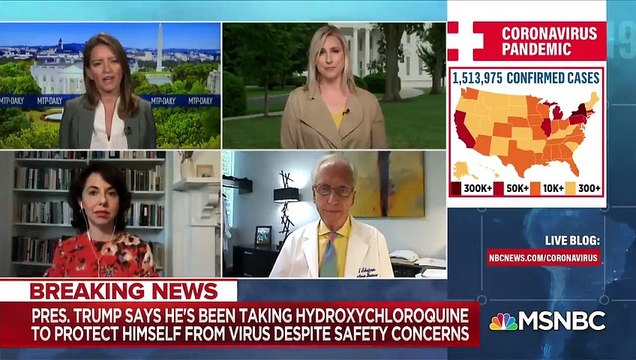 Coronavirus : Donald Trump a révélé cette nuit qu'il prenait de l'hydroxychloroquine à titre préventif contre le COVID-19 au mépris des recommandations des autorités sanitaires américaines