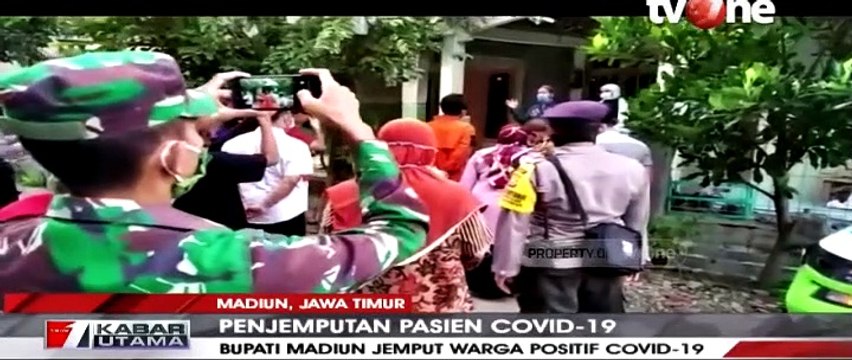 Jemput Pasien Corona, Bupati Madiun Ditolak Orang Tua Pasien