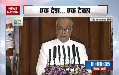 GST a disruptive change and tribute to India's democracy: President Pranab Mukherjee