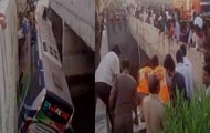 Andhra Pradesh: 7 dead 30 injured as bus falls off flyover in Krishna district