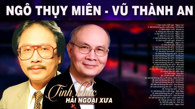 123 Tình Khúc NGÔ THỤY MIÊN VŨ THÀNH AN Bất Hủ - TÌNH CA XƯA PHÒNG TRÀ Cực Sầu Về Đêm