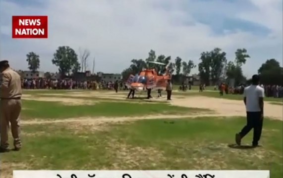 Kanwar yatra helicopter makes emergency landing in Saharanpur