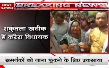 Congress MLA Shakuntala Khatik incites mob in Madhya Pradesh, tells to burn the police station