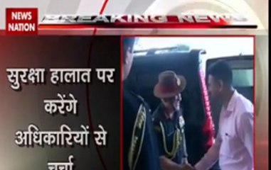 Bipin Rawat reaches Srinagar to review security situation