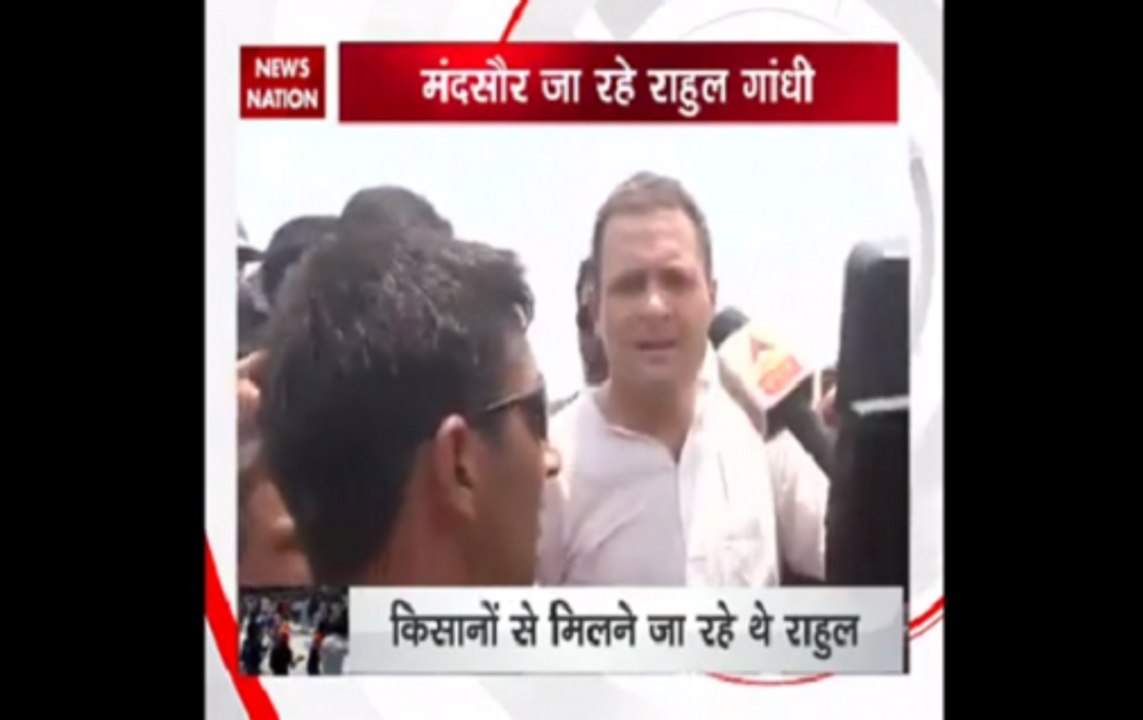 Mandsaur: Congress vice president Rahul Gandhi lashes out at Centre and MP govt