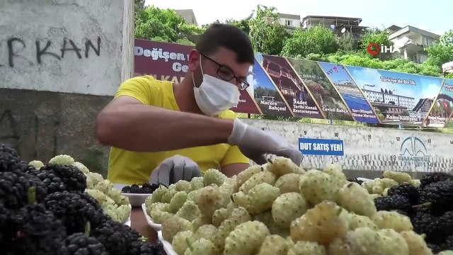 Şifa deposu ‘dut’ tezgahlarda yerini aldı
