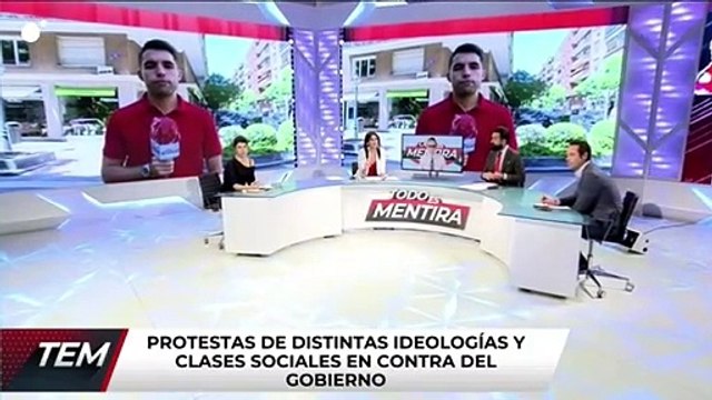 Los españoles hartos de Sánchez la toman con un reportero de 'Todo es mentira': ¡Dais vergüenza, sois unos embusteros y manipuladores!