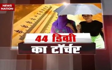 People struggle against high temperature and heat wave in North India