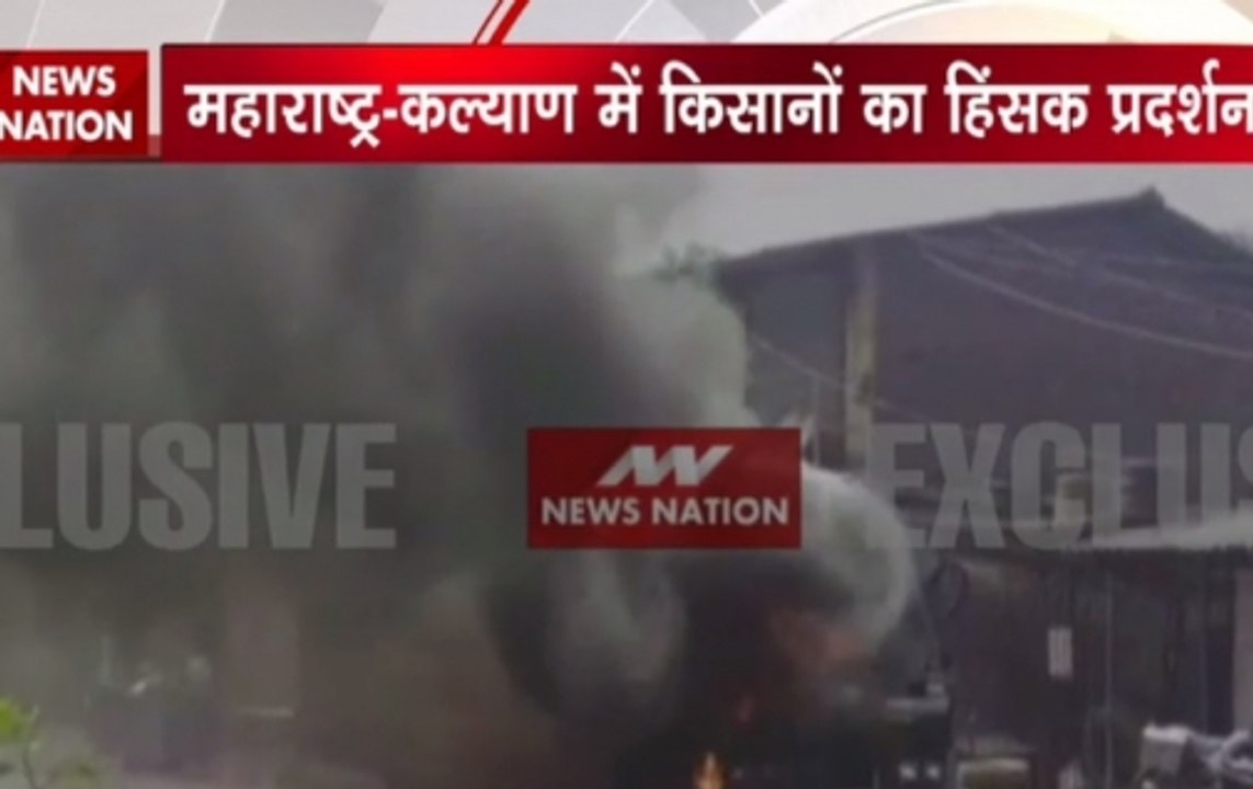 Thane: Farmers' protest against land acquisition by MoD turns violent