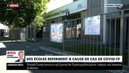 Download Video: Nord : plusieurs écoles fermées après un cas de Covid-19