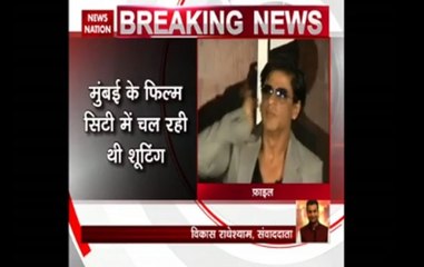 Shah Rukh Khan escapes injury on set of Aanand L Rai’s film