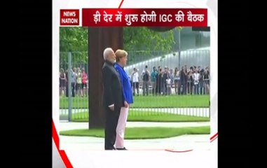 PM Modi receives ceremonial reception in Berlin