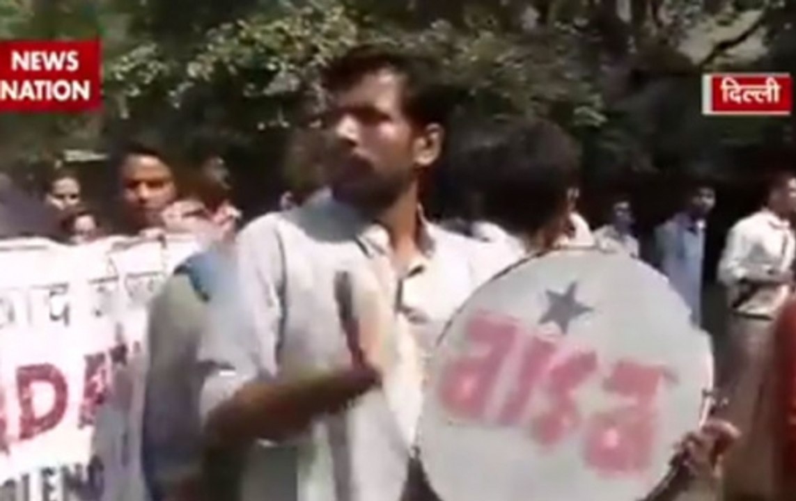 AISA vs ABVP: AISA takes out protest march in Delhi University