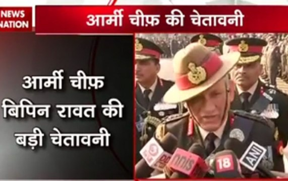 Army chief Bipin Rawat: Local people who support terrorists are anti-nationals
