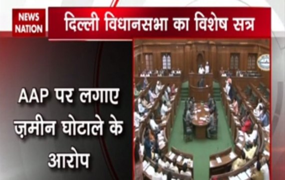 BJP leader Vijendra Gupta alleges multi-crore scam against AAP Minister, marshalled out of Assembly